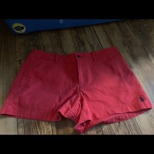 Ralph Lauren red shorts size 8
